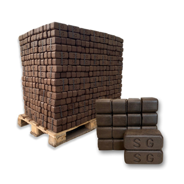 Torfbriketts – 960 kg Palette (96 x 10 kg)